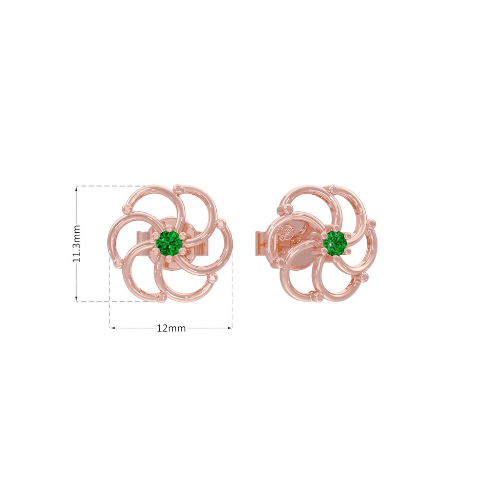 #metal_rose-gold-plated#stone-colour_emerald-green
