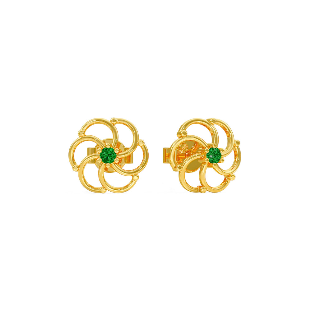 #metal_gold-plated#stone-colour_emerald-green