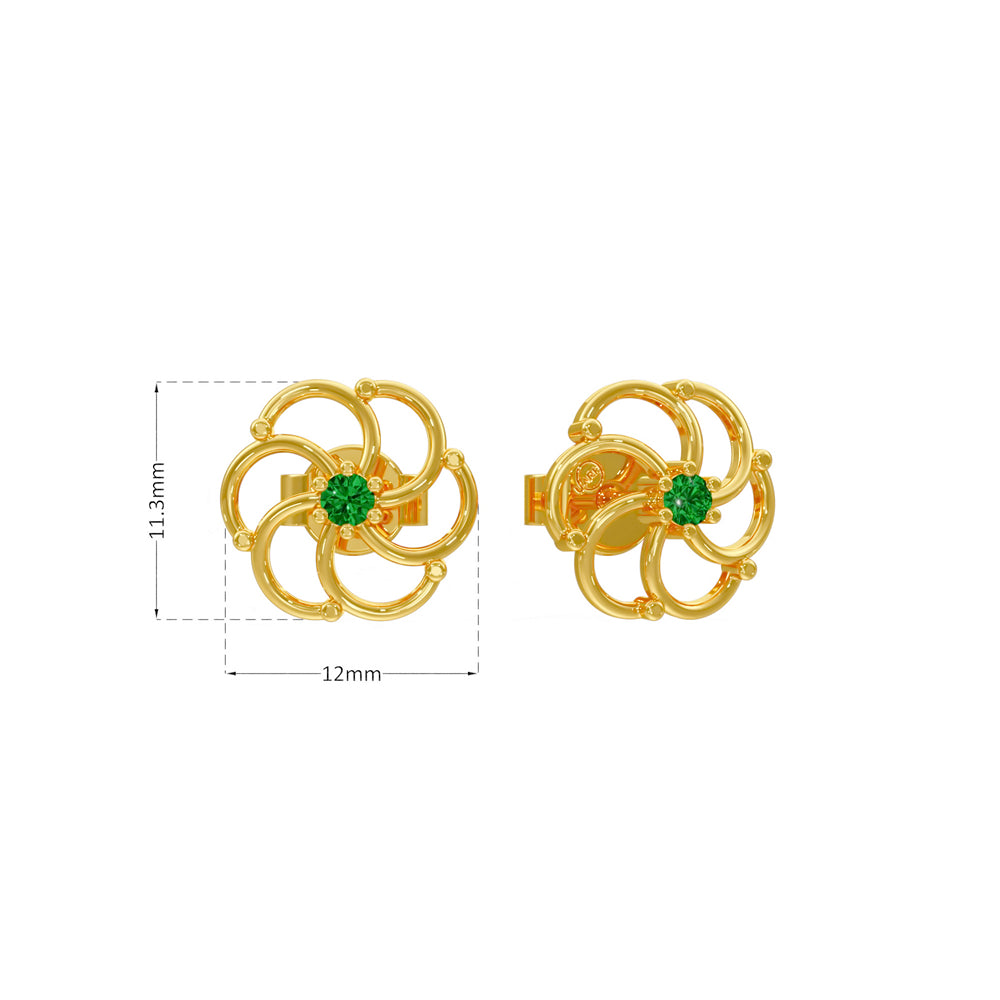 #metal_gold-plated#stone-colour_emerald-green