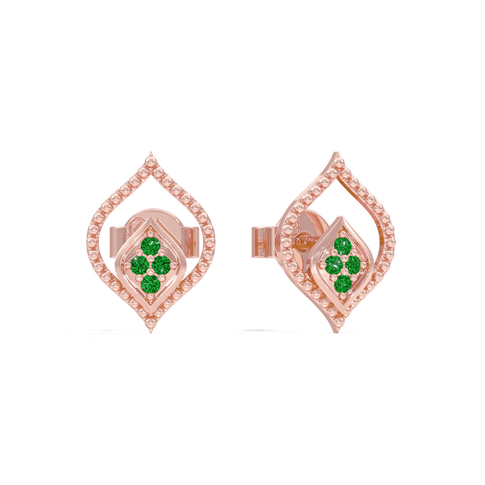 #metal_rose-gold-plated#stone-colour_emerald-green