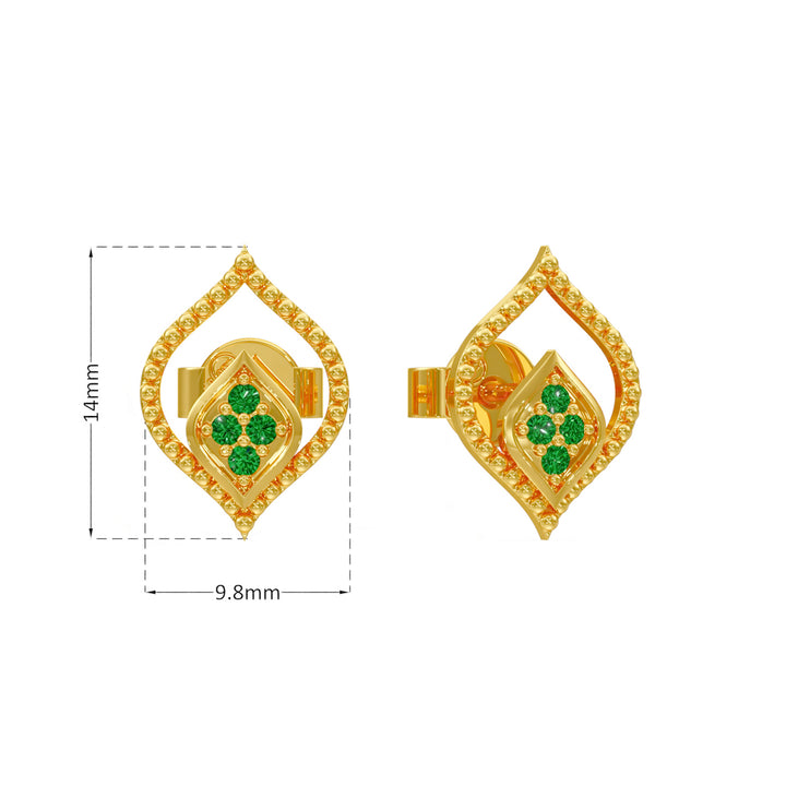 #metal_gold-plated#stone-colour_emerald-green