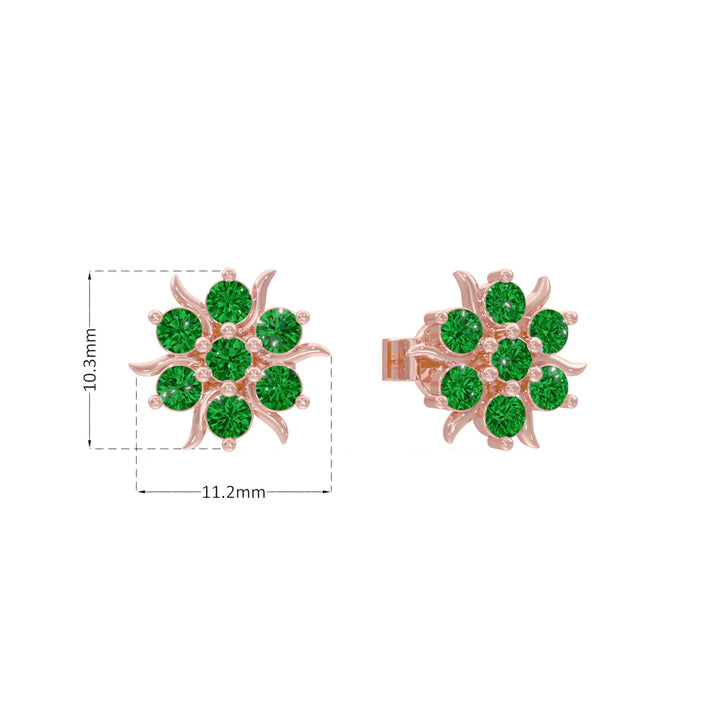 #metal_rose-gold-plated#stone-colour_emerald-green