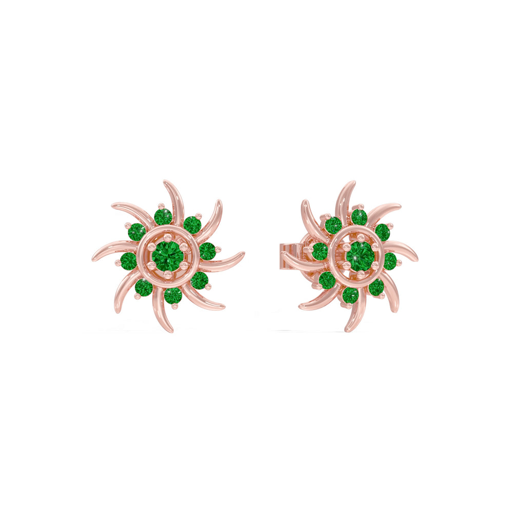#metal_rose-gold-plated#stone-colour_emerald-green