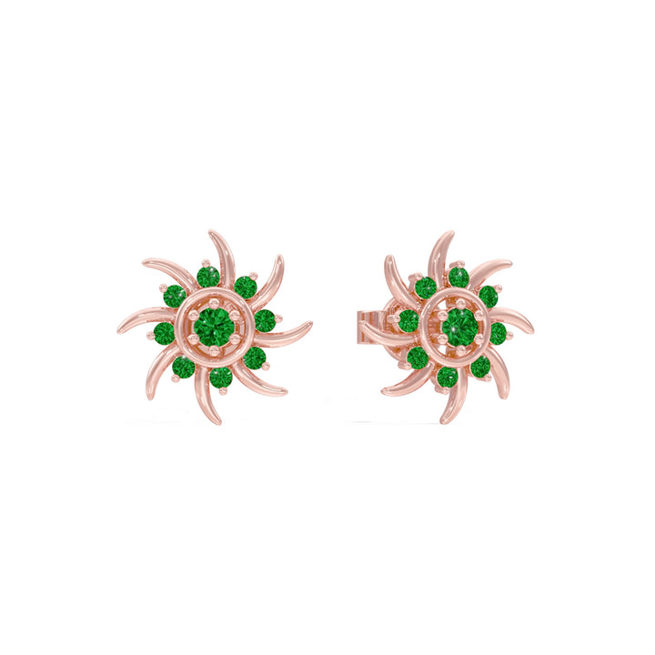 #metal_rose-gold-plated#stone-colour_emerald-green