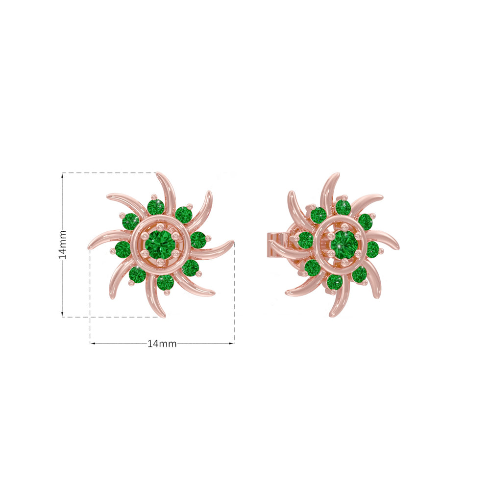 #metal_rose-gold-plated#stone-colour_emerald-green