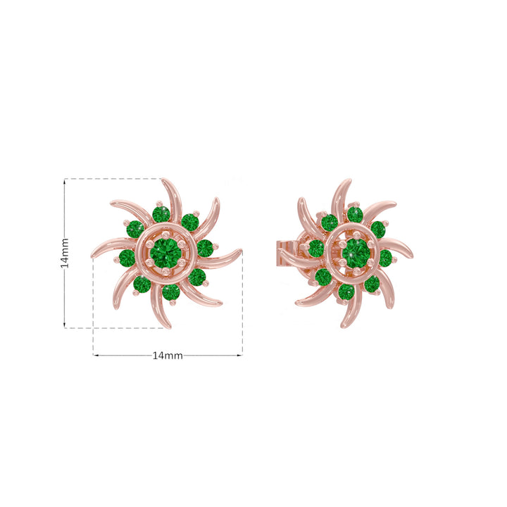 #metal_rose-gold-plated#stone-colour_emerald-green
