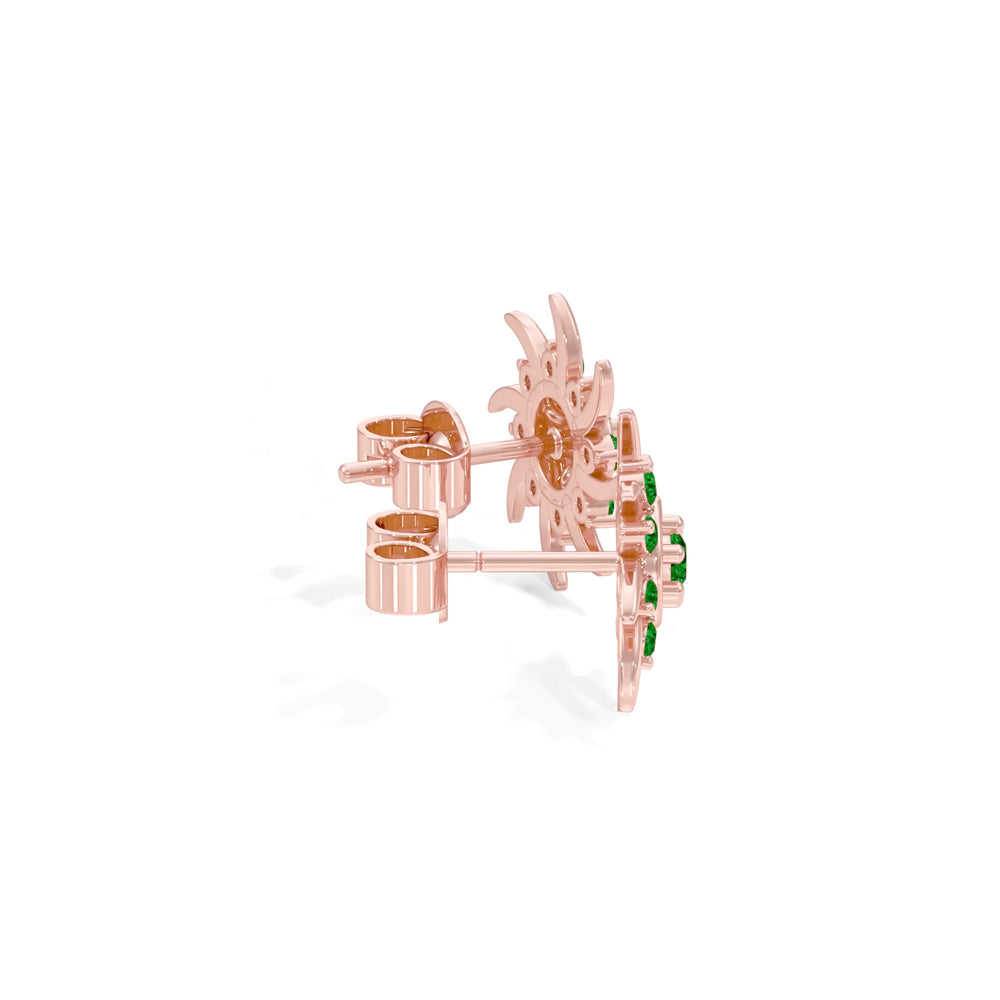 #metal_rose-gold-plated#stone-colour_emerald-green