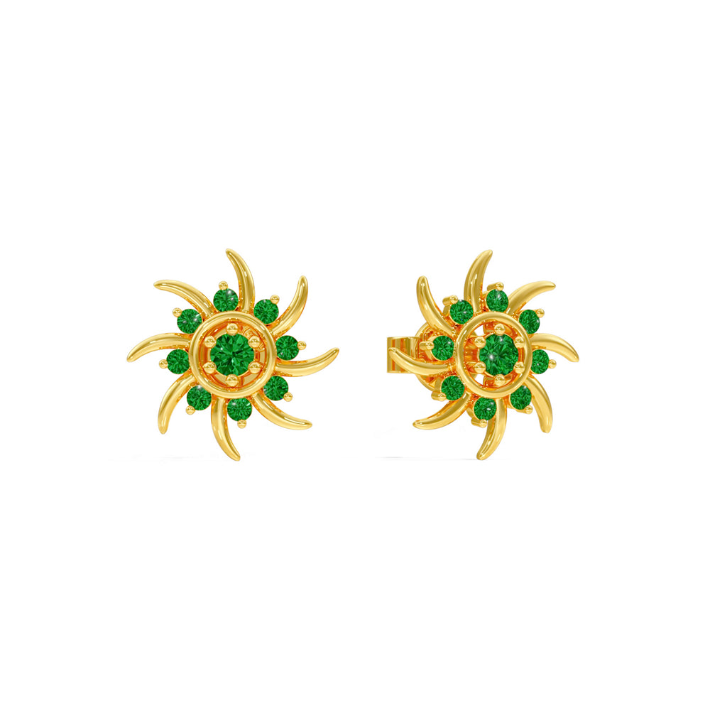 #metal_gold-plated#stone-colour_emerald-green