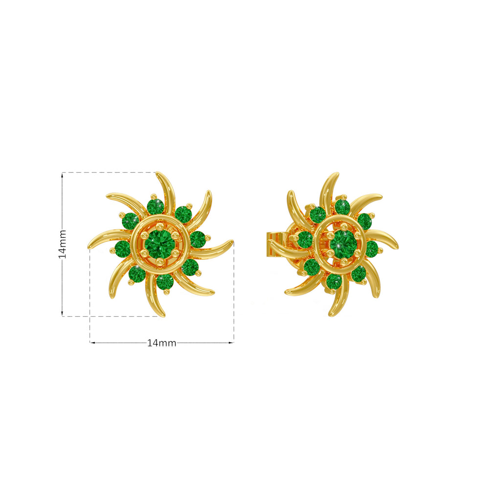 #metal_gold-plated#stone-colour_emerald-green