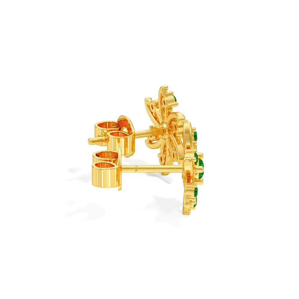 #metal_gold-plated#stone-colour_emerald-green