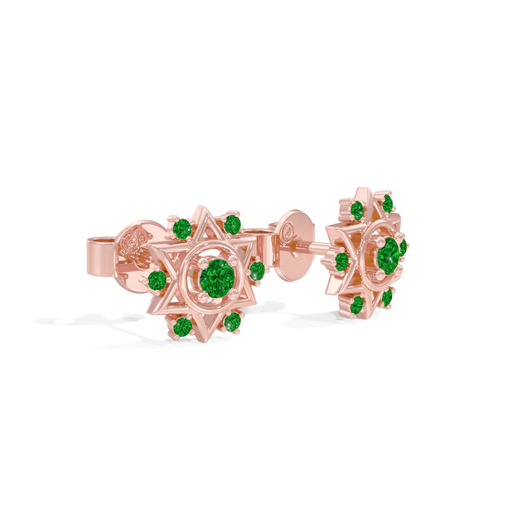 #metal_rose-gold-plated#stone-colour_emerald-green