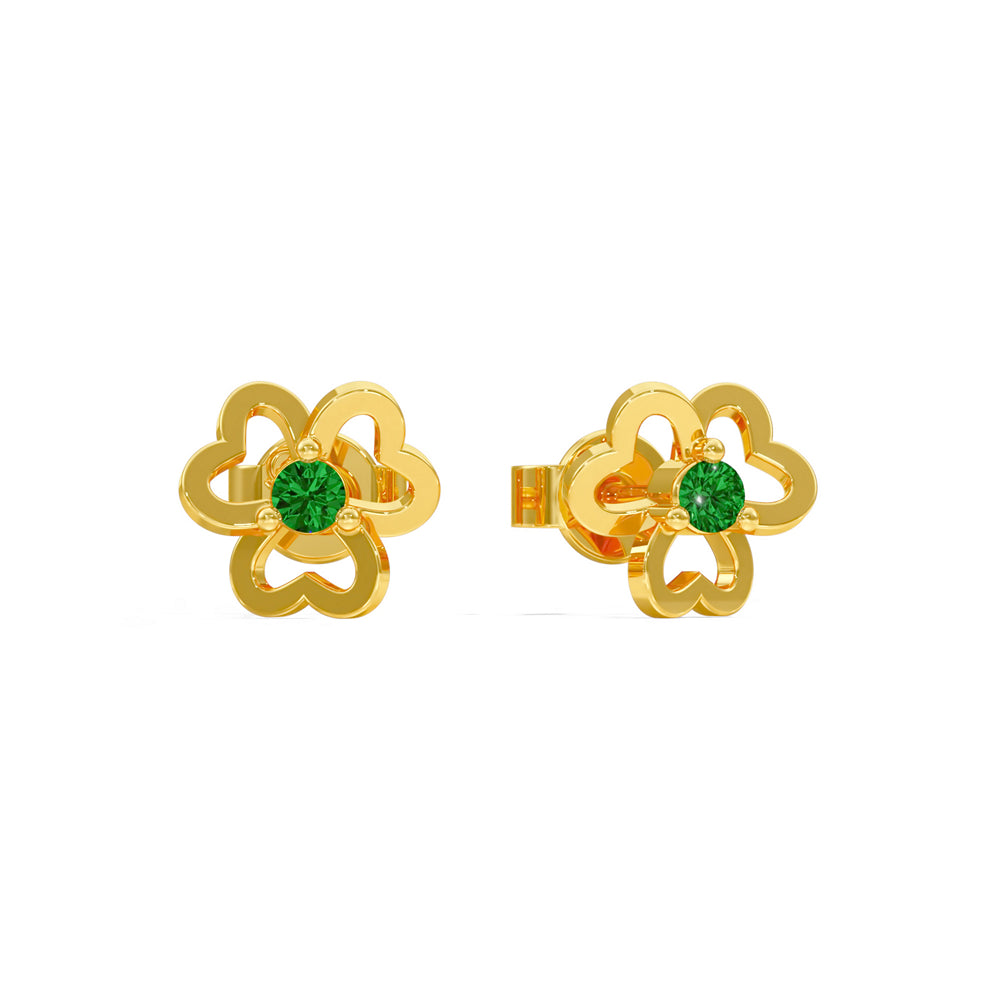 #metal_gold-plated#stone-colour_emerald-green