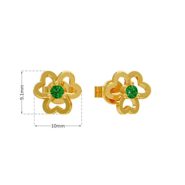 #metal_gold-plated#stone-colour_emerald-green