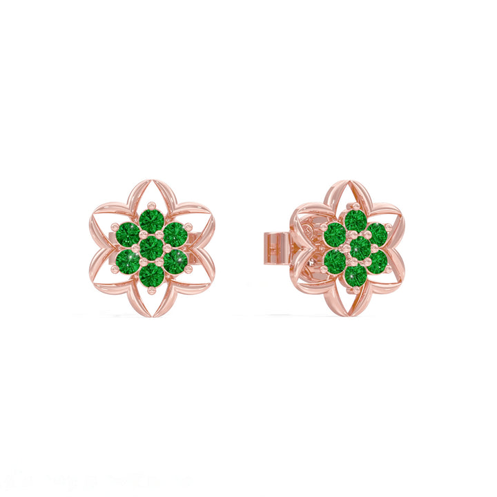 #metal_rose-gold-plated#stone-colour_emerald-green