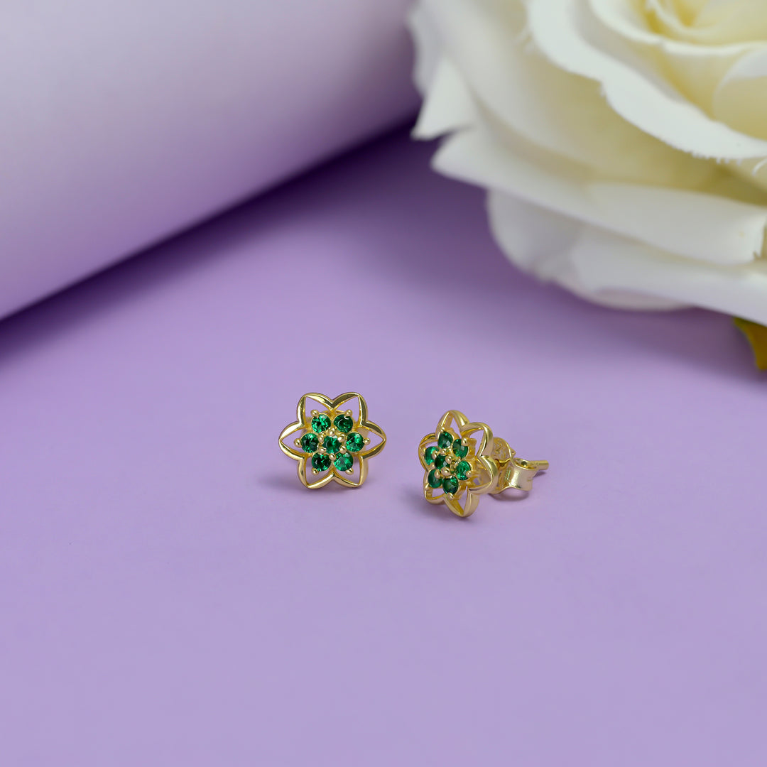 #metal_gold-plated#stone-colour_emerald-green