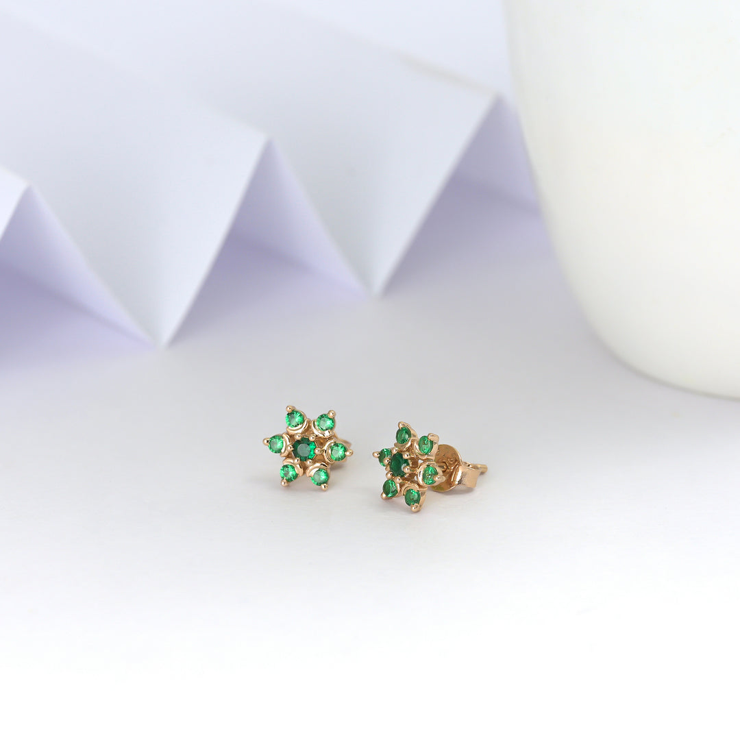 #metal_rose-gold-plated#stone-colour_emerald-green