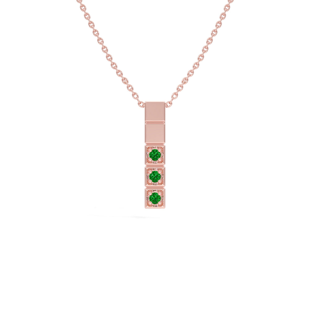 #metal_rose-gold-plated#stone-colour_emerald-green