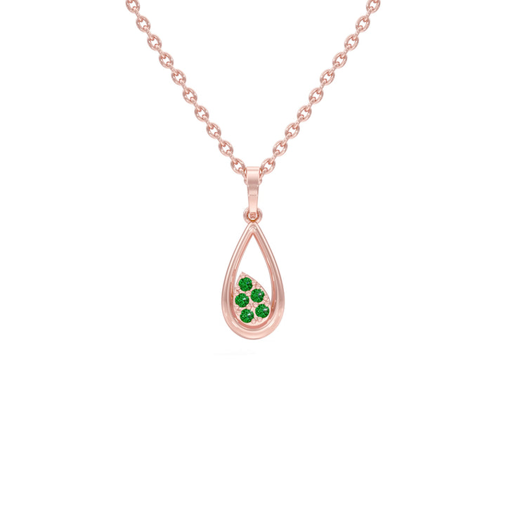 #metal_rose-gold-plated#stone-colour_emerald-green