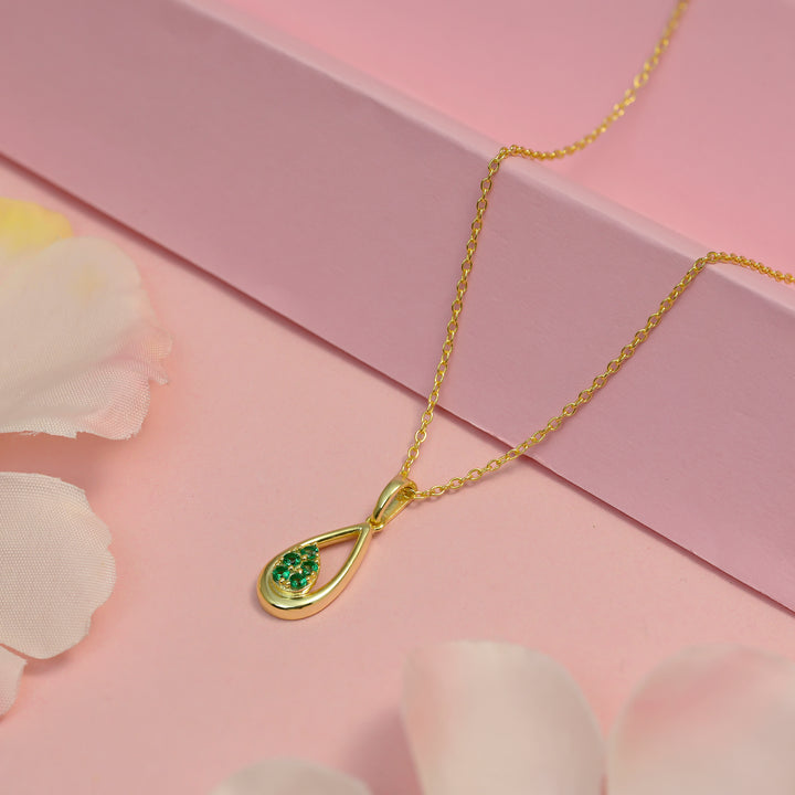 #metal_gold-plated#stone-colour_emerald-green