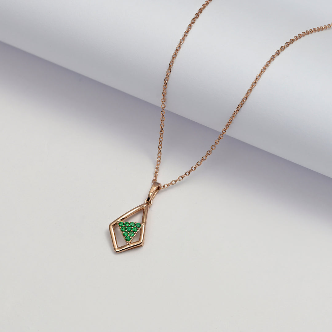 #metal_rose-gold-plated#stone-colour_emerald-green