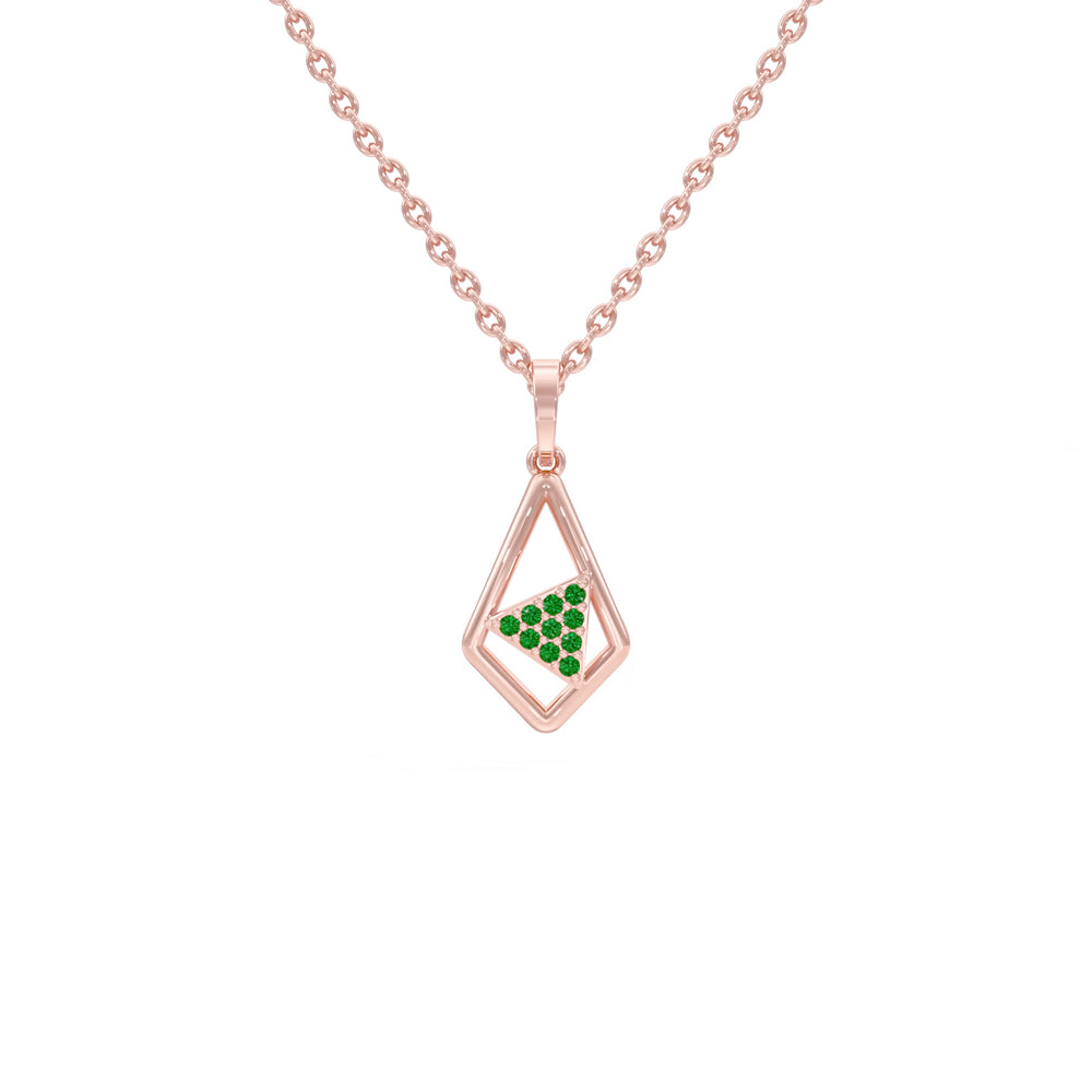 #metal_rose-gold-plated#stone-colour_emerald-green