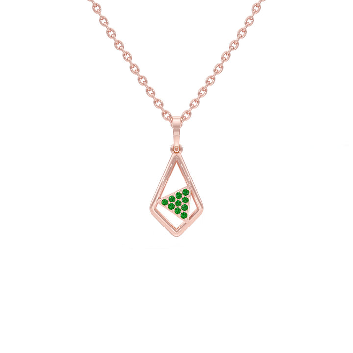 #metal_rose-gold-plated#stone-colour_emerald-green