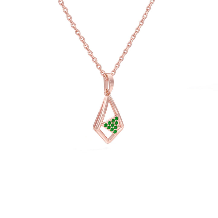#metal_rose-gold-plated#stone-colour_emerald-green
