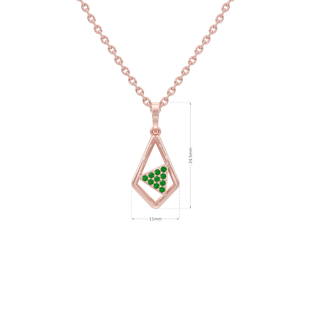 #metal_rose-gold-plated#stone-colour_emerald-green