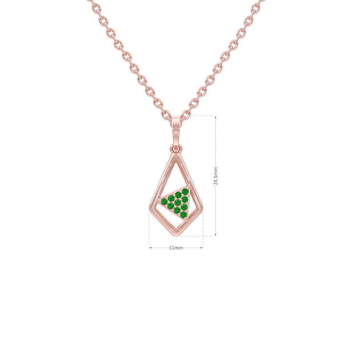#metal_rose-gold-plated#stone-colour_emerald-green
