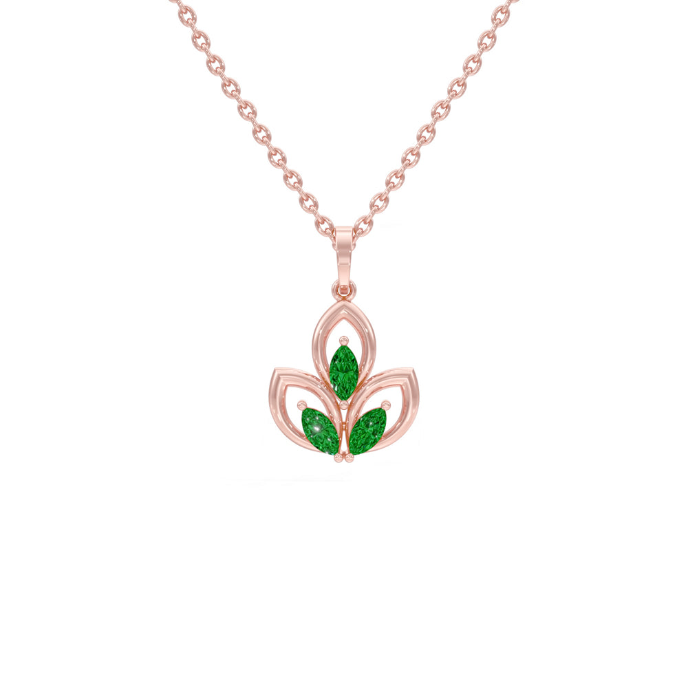 #metal_rose-gold-plated#stone-colour_emerald-green