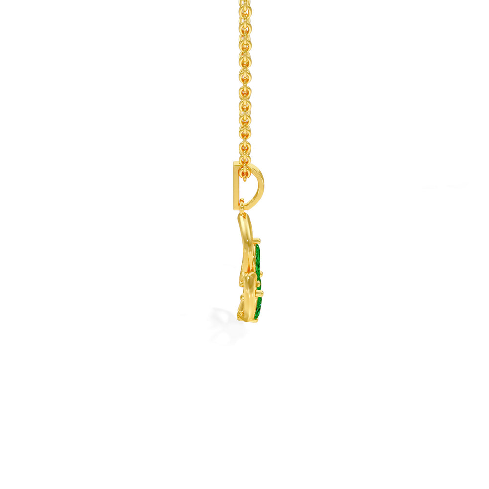 #metal_gold-plated#stone-colour_emerald-green