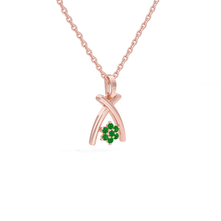 #metal_rose-gold-plated#stone-colour_emerald-green