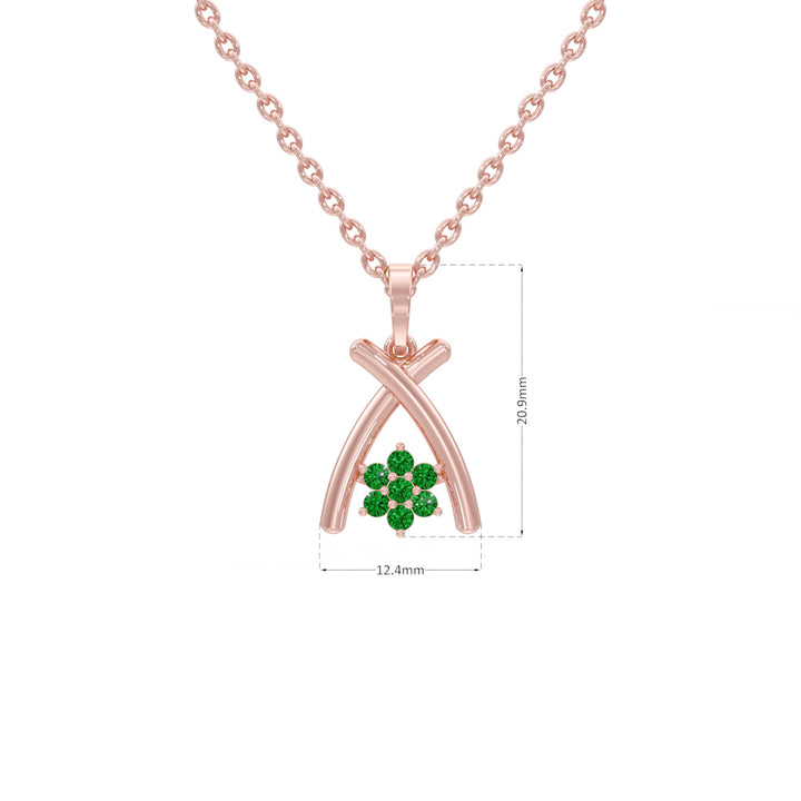 #metal_rose-gold-plated#stone-colour_emerald-green