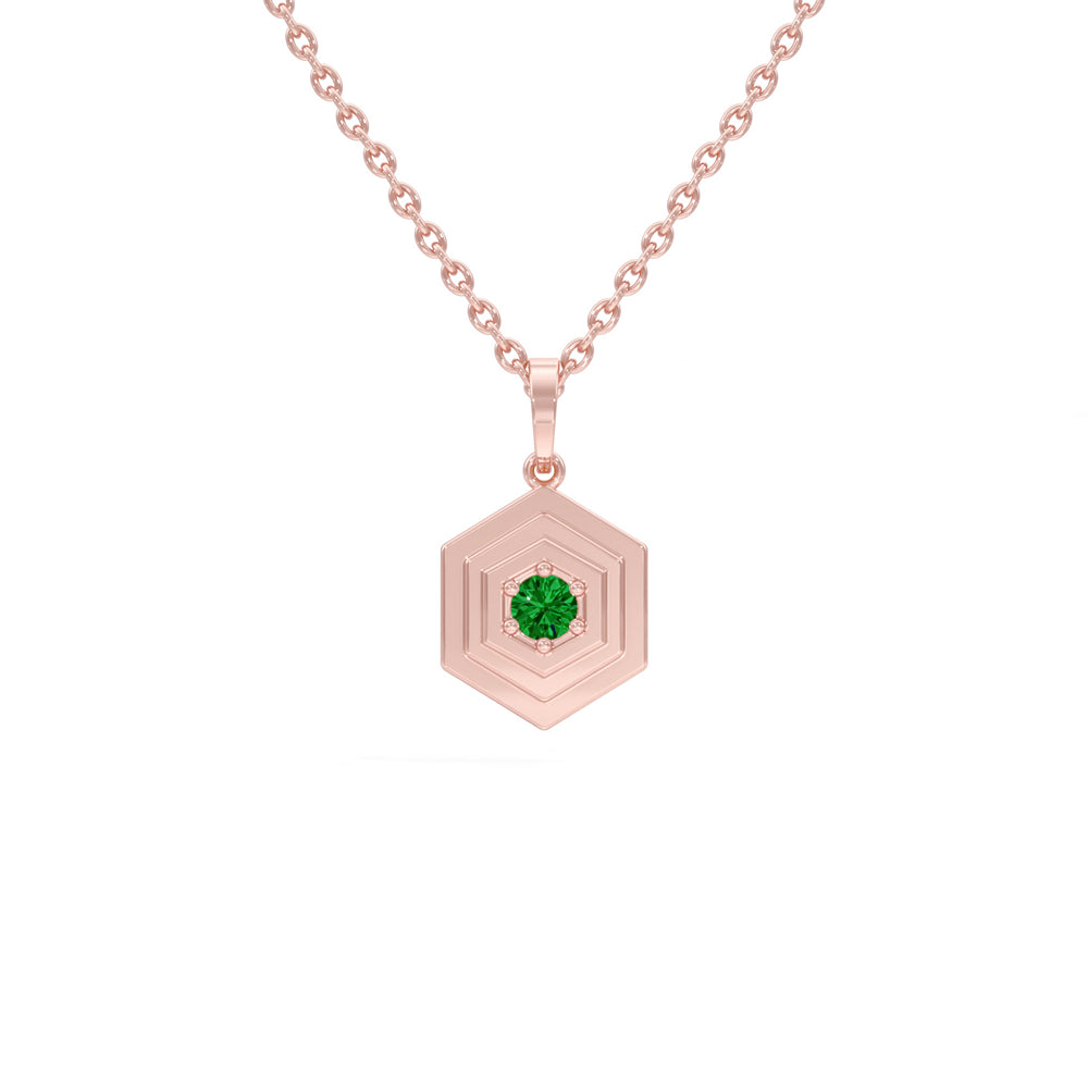 #metal_rose-gold-plated#stone-colour_emerald-green