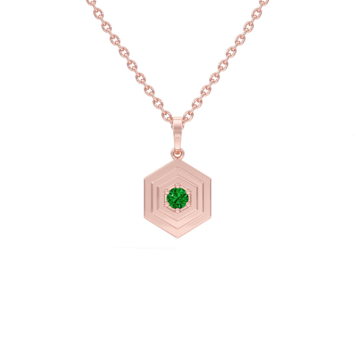 #metal_rose-gold-plated#stone-colour_emerald-green