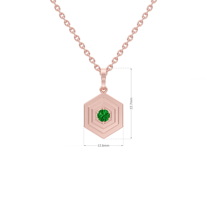 #metal_rose-gold-plated#stone-colour_emerald-green