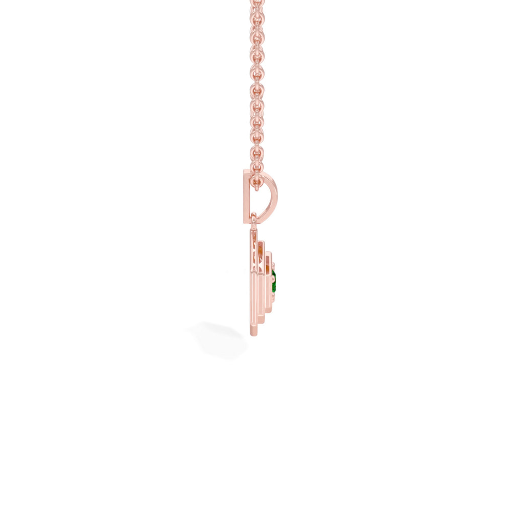 #metal_rose-gold-plated#stone-colour_emerald-green
