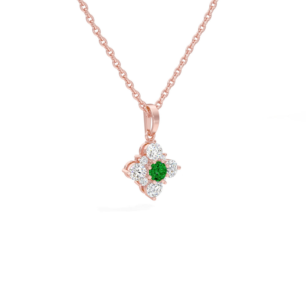 #metal_rose-gold-plated#stone-colour_emerald-green