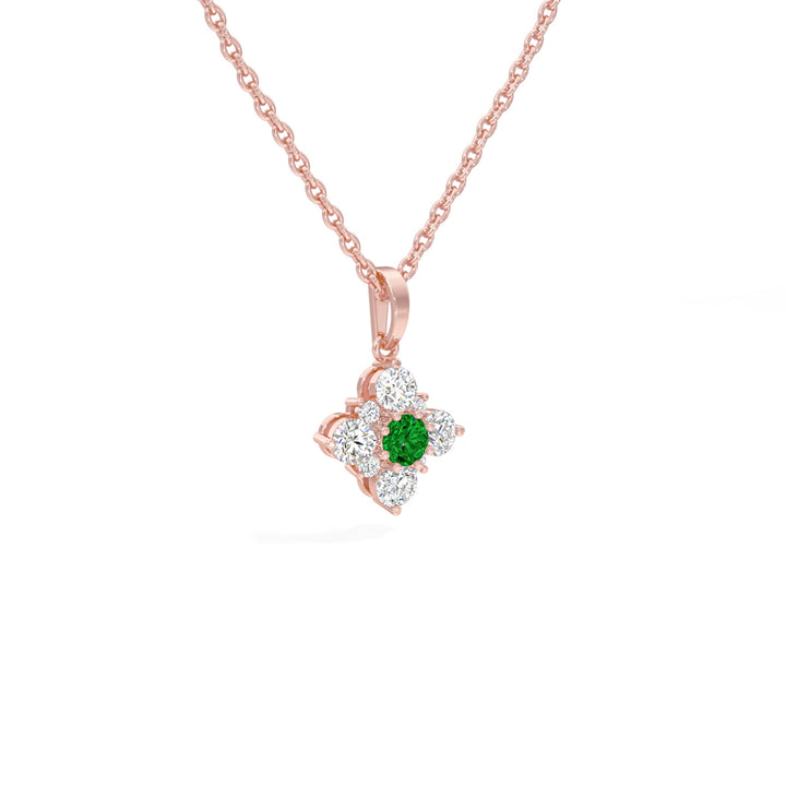 #metal_rose-gold-plated#stone-colour_emerald-green