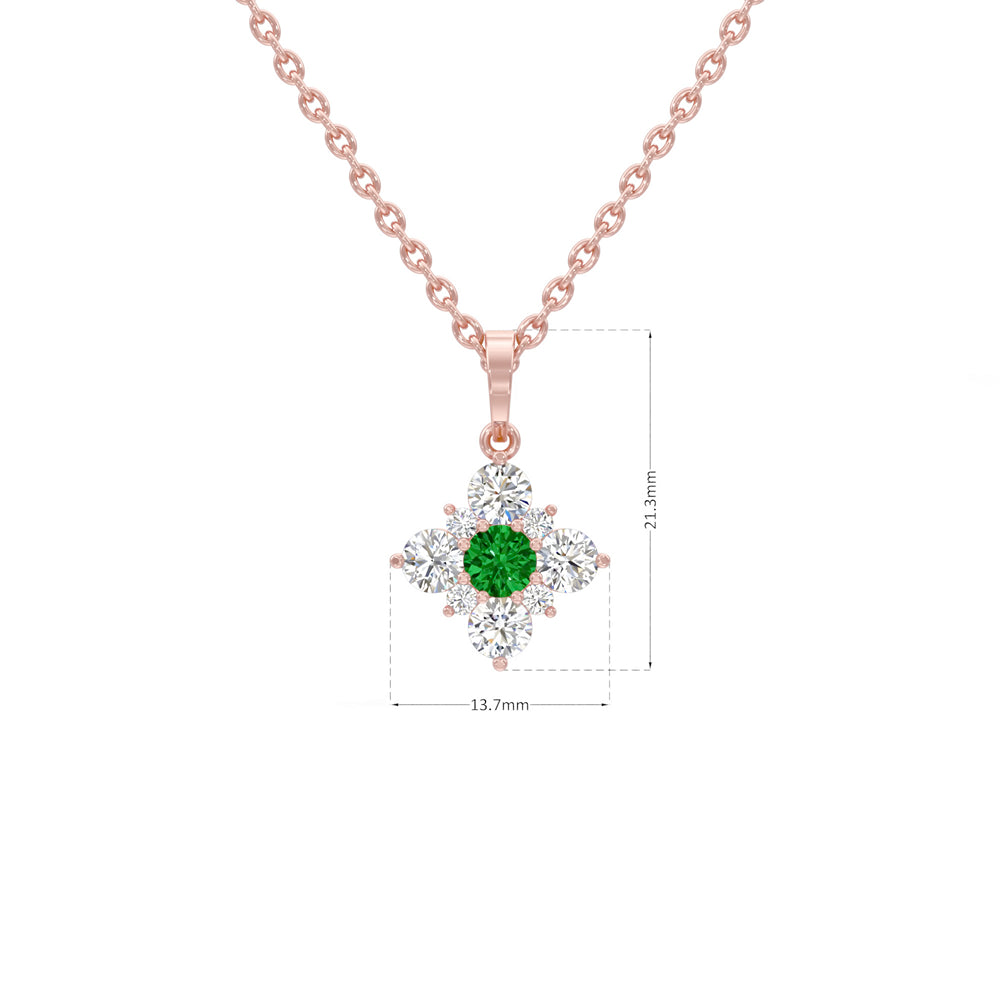 #metal_rose-gold-plated#stone-colour_emerald-green