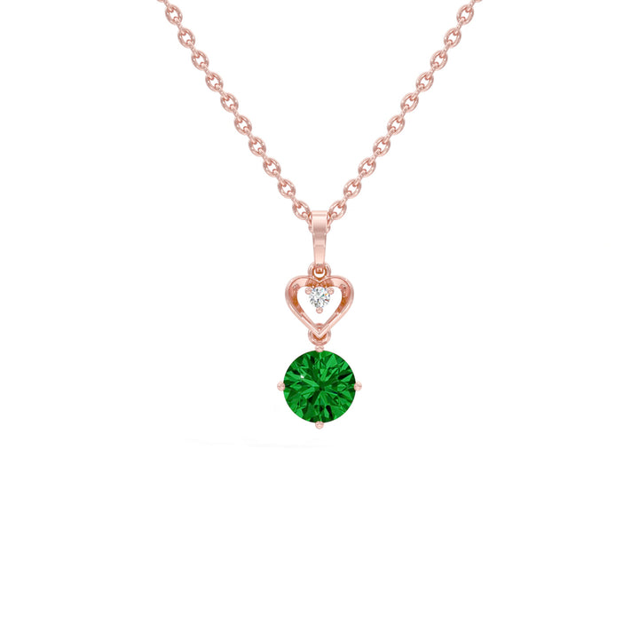 #metal_rose-gold-plated#stone-colour_emerald-green