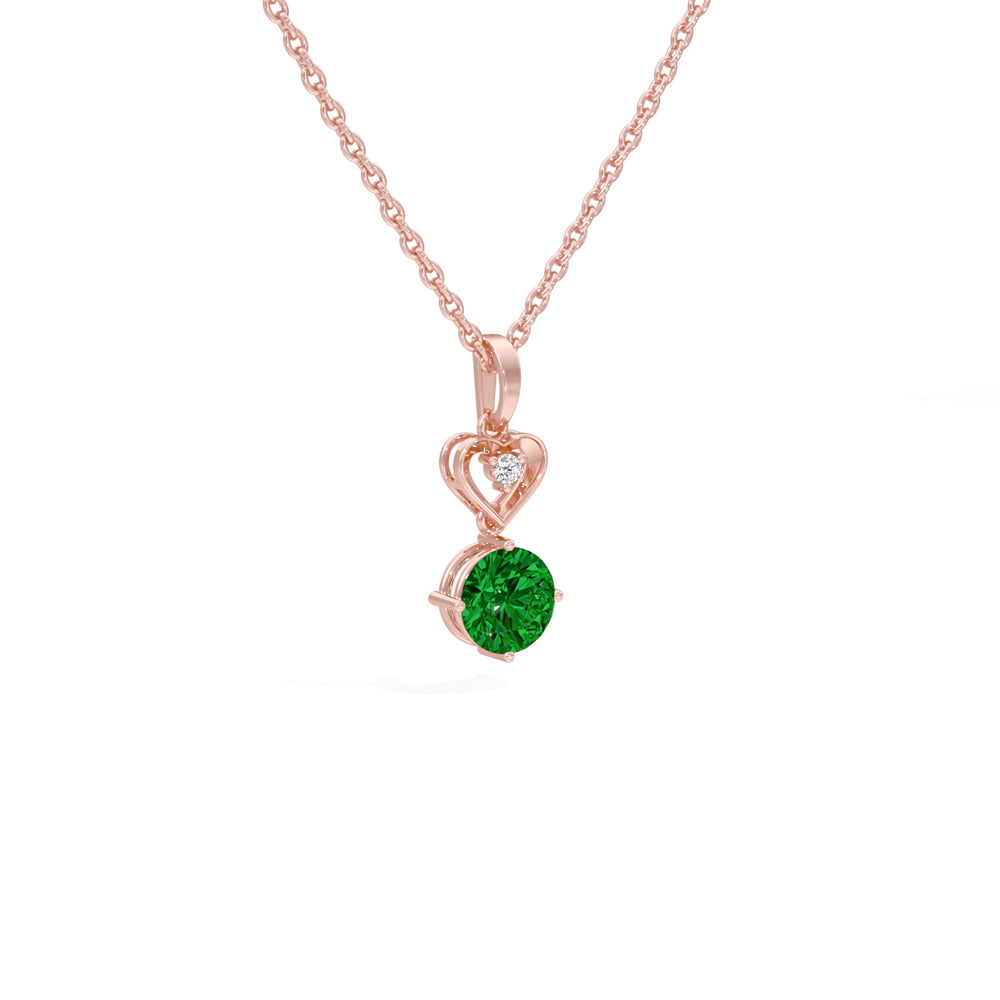 #metal_rose-gold-plated#stone-colour_emerald-green