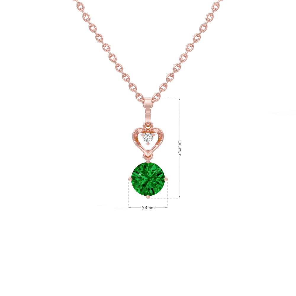 #metal_rose-gold-plated#stone-colour_emerald-green