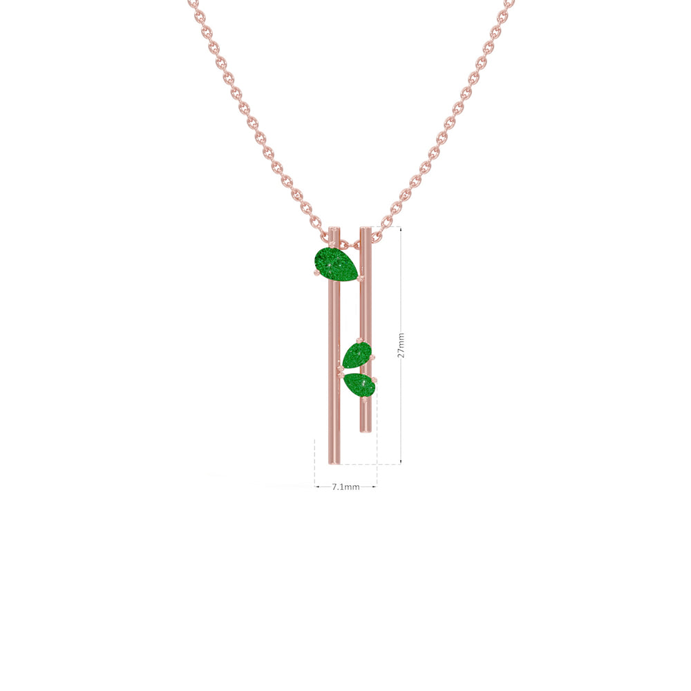 #metal_rose-gold-plated#stone-colour_emerald-green