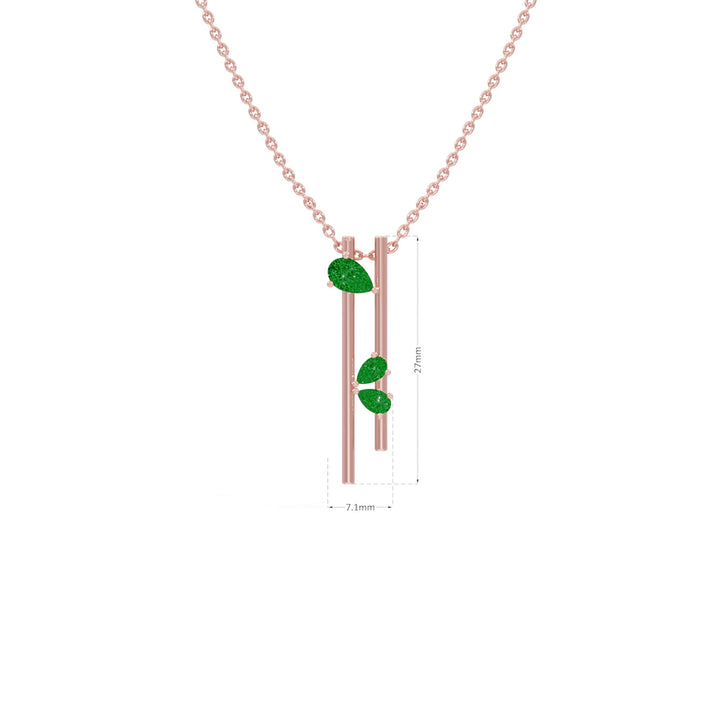 #metal_rose-gold-plated#stone-colour_emerald-green