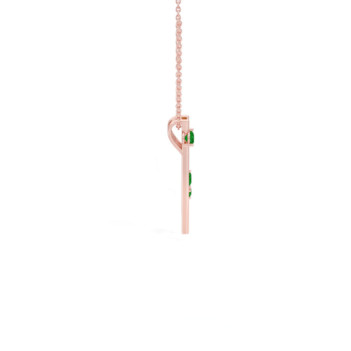 #metal_rose-gold-plated#stone-colour_emerald-green