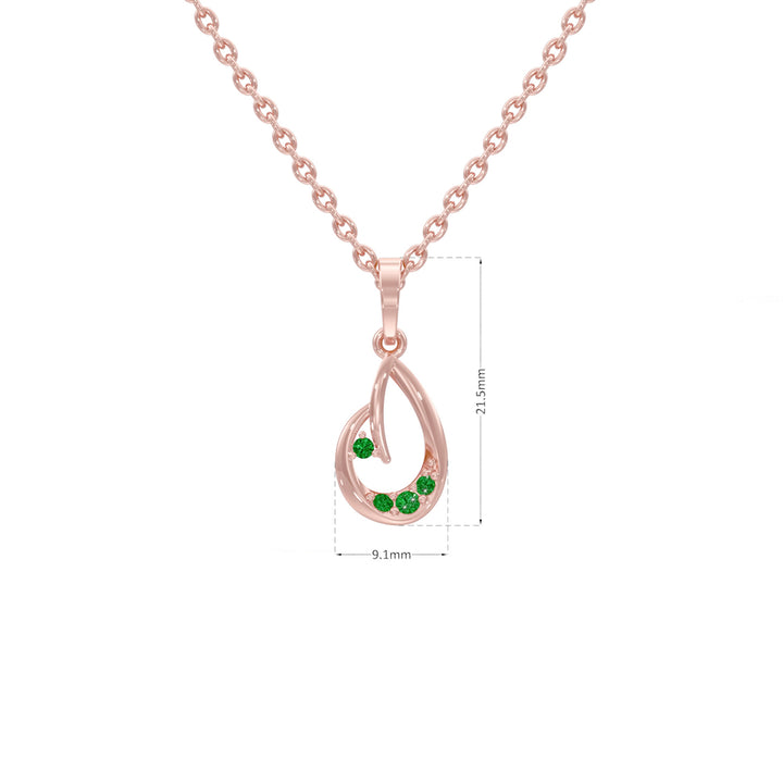#metal_rose-gold-plated#stone-colour_emerald-green