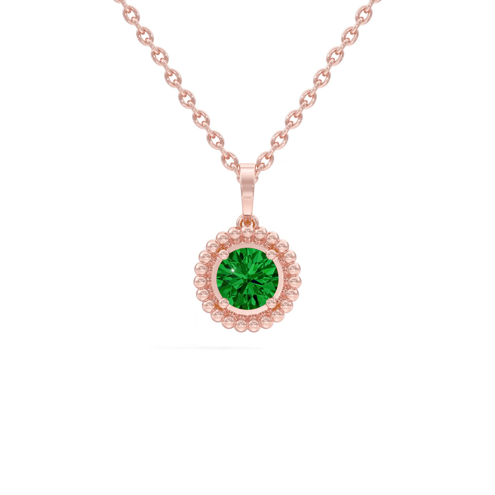 #metal_rose-gold-plated#stone-colour_emerald-green