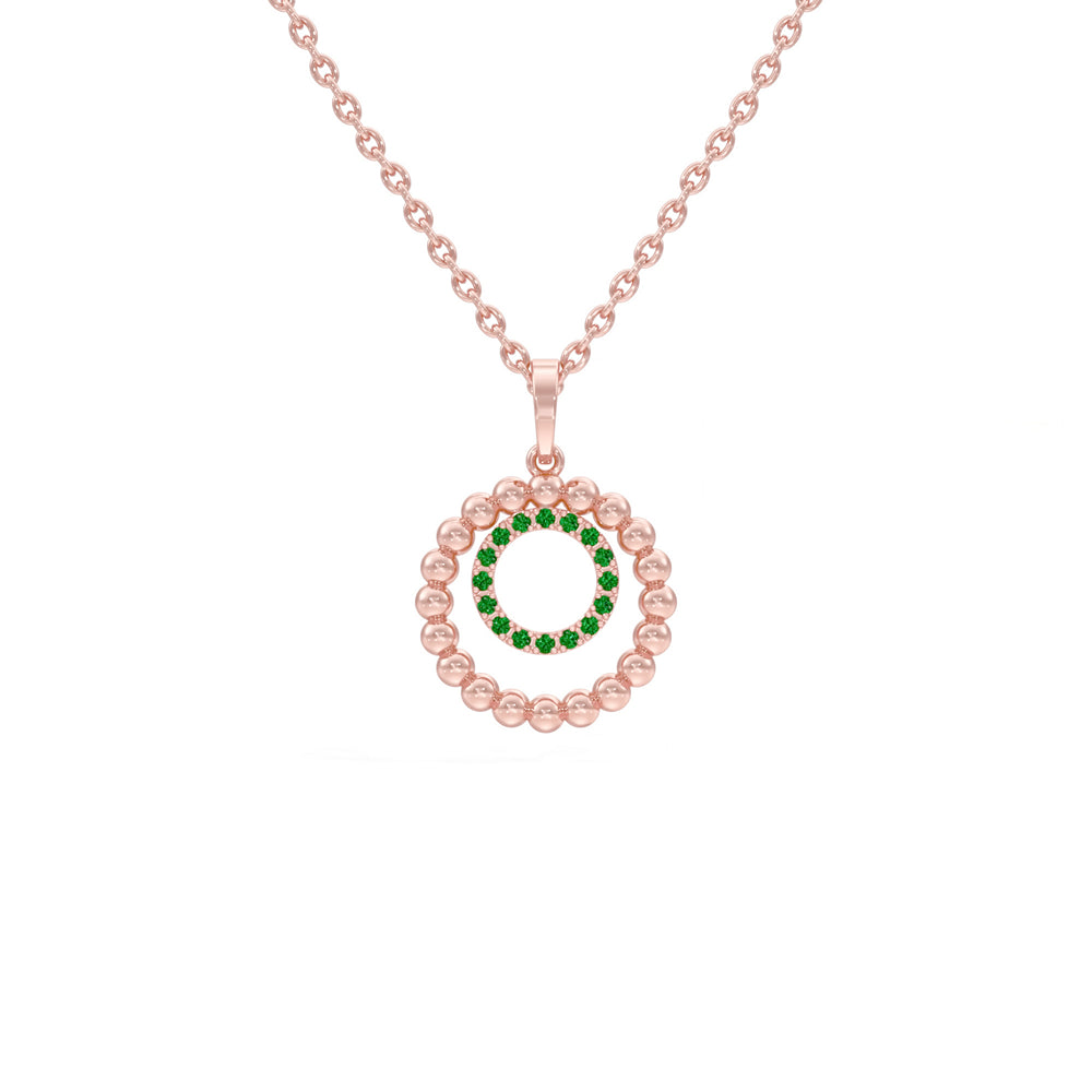 #metal_rose-gold-plated#stone-colour_emerald-green