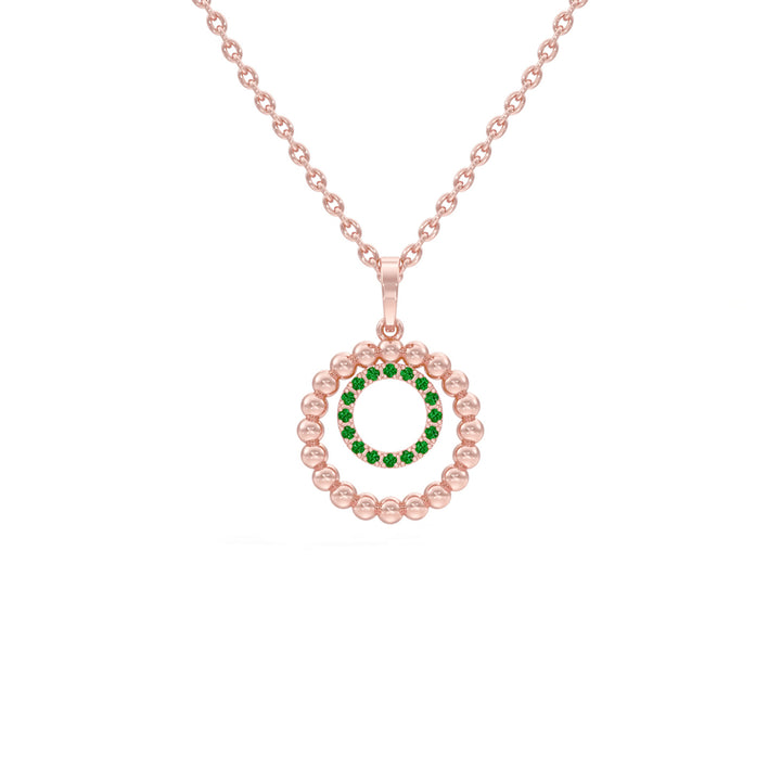#metal_rose-gold-plated#stone-colour_emerald-green